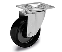 RE.F7-N-HT-Roulettes monobloc avec monture en acier